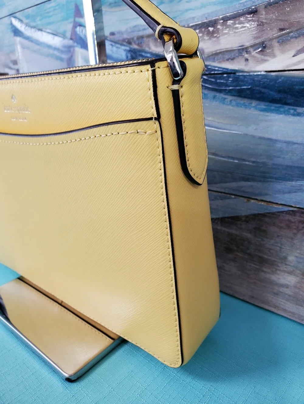 KATE SPADE Canary Yellow Medium Convertible Crossbody Bag